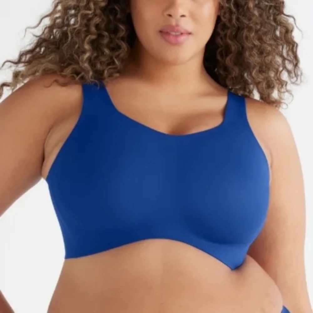 Knix Xxxl Blue Power Hold Padded Bra